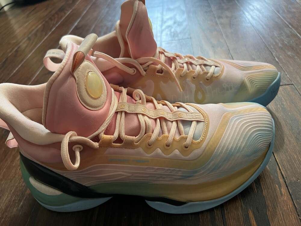 Anta Klay Thompson KT7 'Los Angeles Sunset' Basketball Shoes Size 10.5